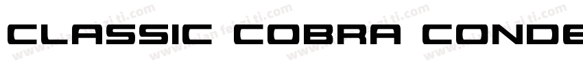 Classic Cobra Condensed Condensed字体转换